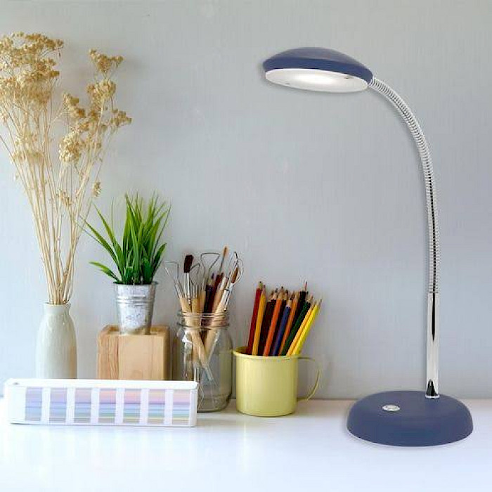 Metal & Acrylic Desk Lamp