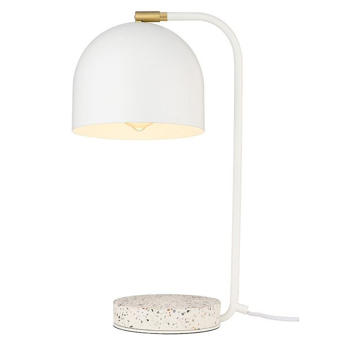 Por. Matt White/Terrazzo Base Table Lamp