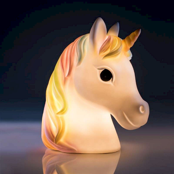 Unicorn Head Night Light
